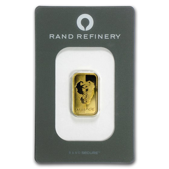 5 gram Gold Bar - Rand Elephant Mirage (In Assay) 5 gram Gold Bar - Rand Elephant Mirage (In Assay)